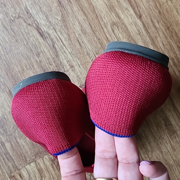 Rothy's Bright Red "The Flat" 7 1/2 - Picture 3 of 3